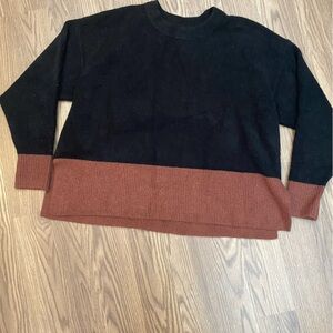 STYLUS Black and Brown Women's Top